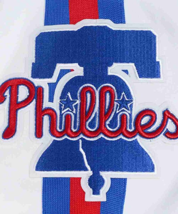 Philadelphia Phillies Current Logo Game Day White Jacket