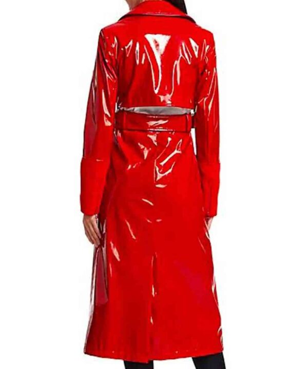 Gal Gadot Red Notice Red Leather Coat - Forever Jackets