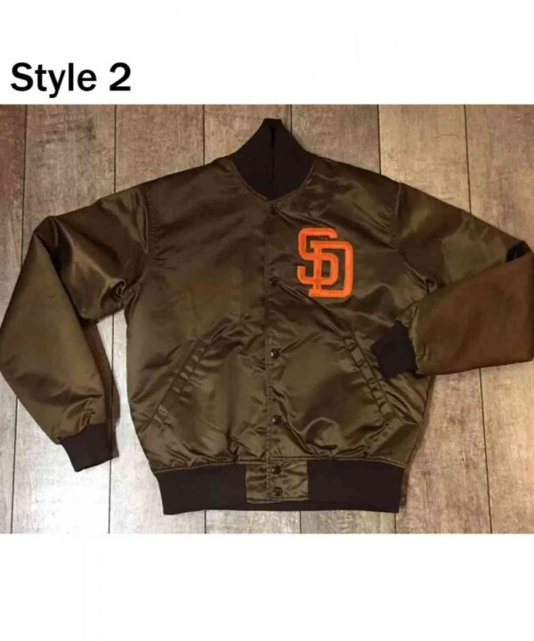 1969 San Diego Padres Satin Jacket - Forever Jackets