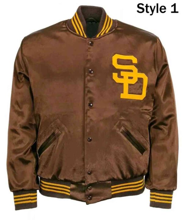 1969 San Diego Padres Satin Jacket - Forever Jackets