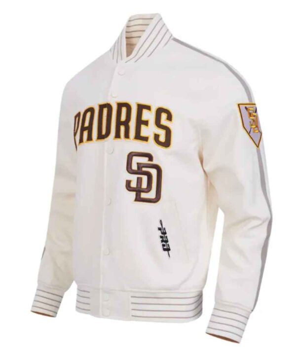 San Diego Padres Logo Game Day Eggshell Jacket
