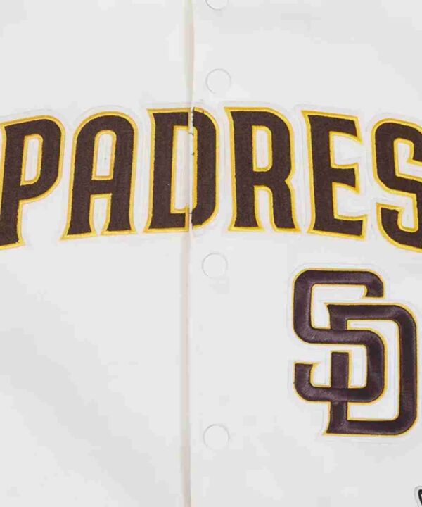 San Diego Padres Logo Game Day Eggshell Jacket