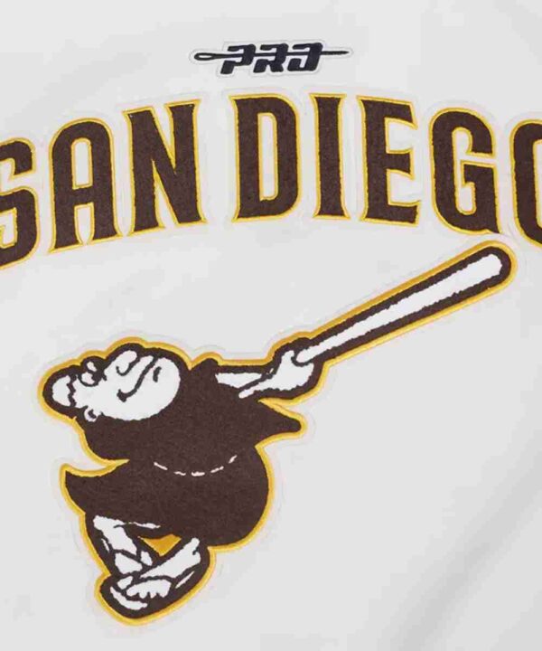 San Diego Padres Logo Game Day Eggshell Jacket