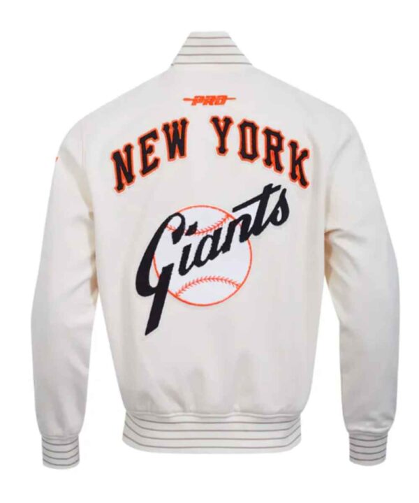San Francisco Giants Logo Game Day Eggshell Jacket - Forever Jackets