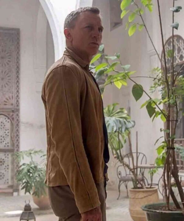 Spectre Daniel Craig Morocco Suede Jacket