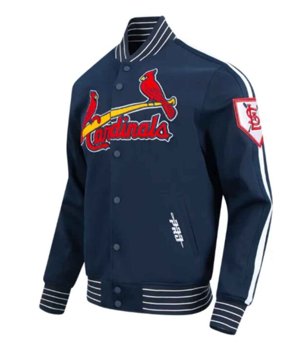 St. Louis Cardinals Current Logo Game Day Navy Jacket