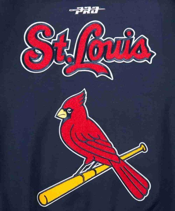 St. Louis Cardinals Current Logo Game Day Navy Jacket