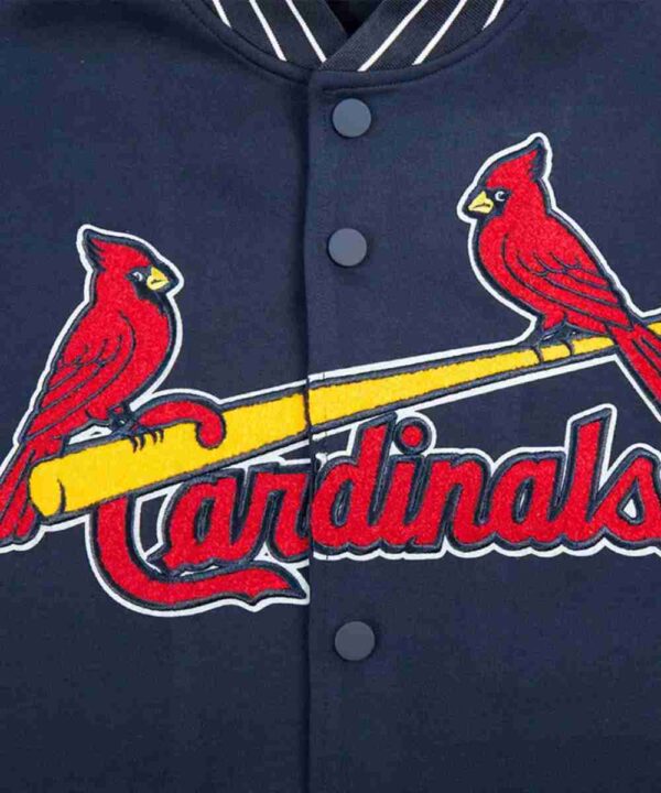 St. Louis Cardinals Current Logo Game Day Navy Jacket