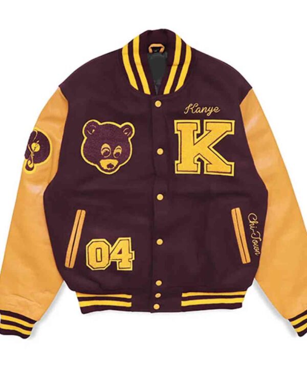 Kanye West The College Dropout Letterman Jacket - Forever Jackets