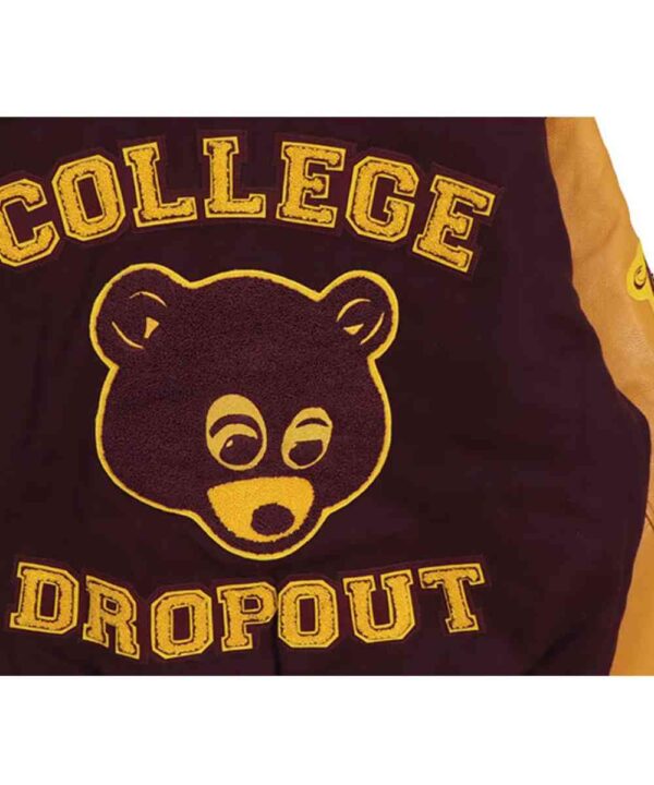 Kanye West The College Dropout Letterman Jacket - Forever Jackets
