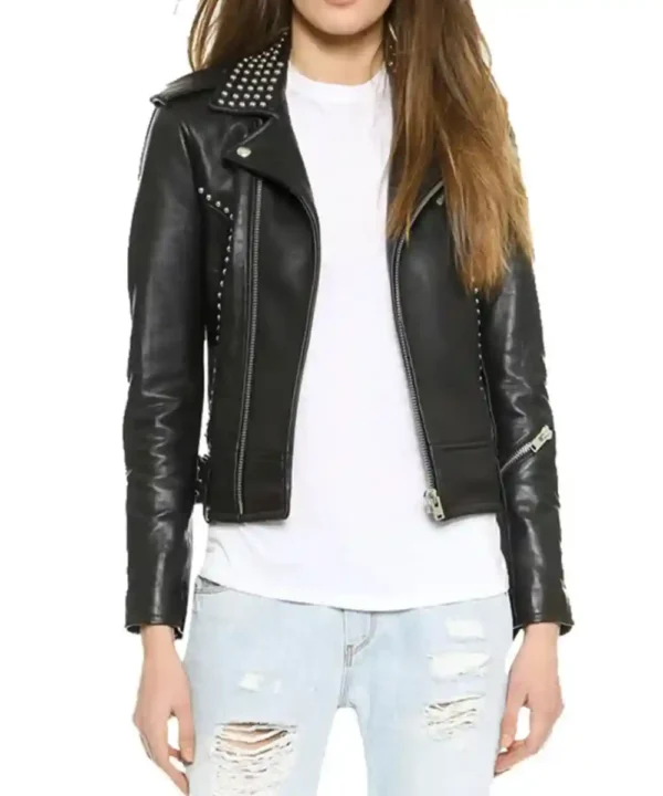 Shannon Beador The Real Housewives of Orange County Studded Leather Jacket