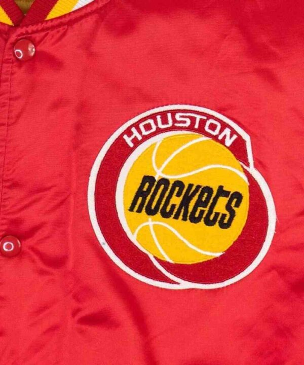 80’s Houston Rockets Red Jacket - Forever Jackets