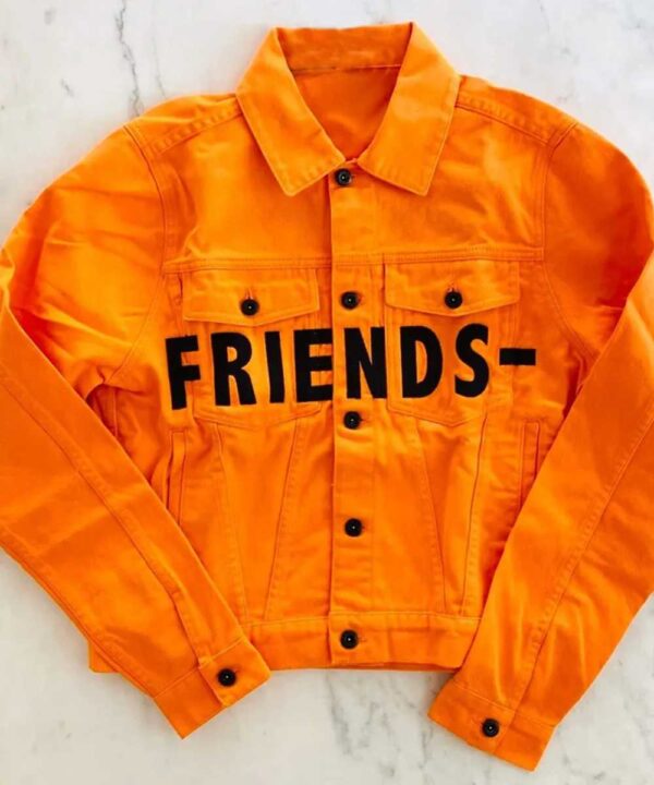 Black Vlone Friends Denim Jacket - Forever Jackets