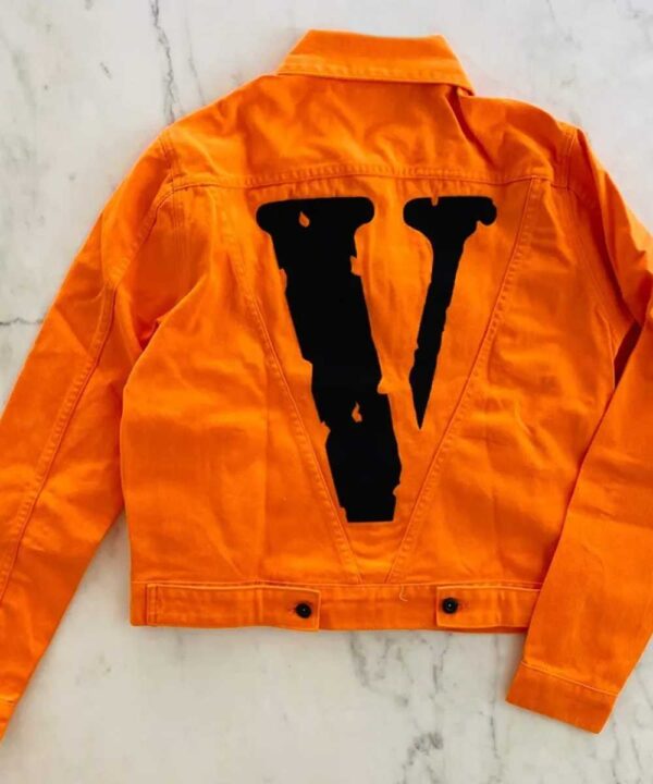 Black Vlone Friends Denim Jacket - Forever Jackets