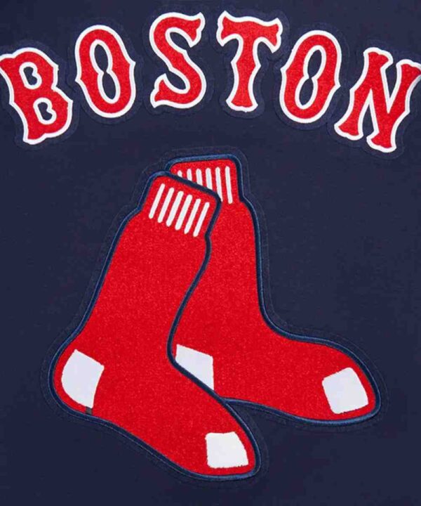 Boston Red Sox Current Logo Game Day Navy Jacket - Forever Jackets