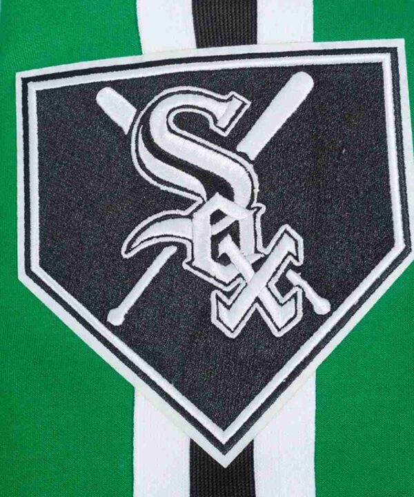 Chicago White Sox Current Logo Game Day GreenBlack Jacket - Forever Jackets