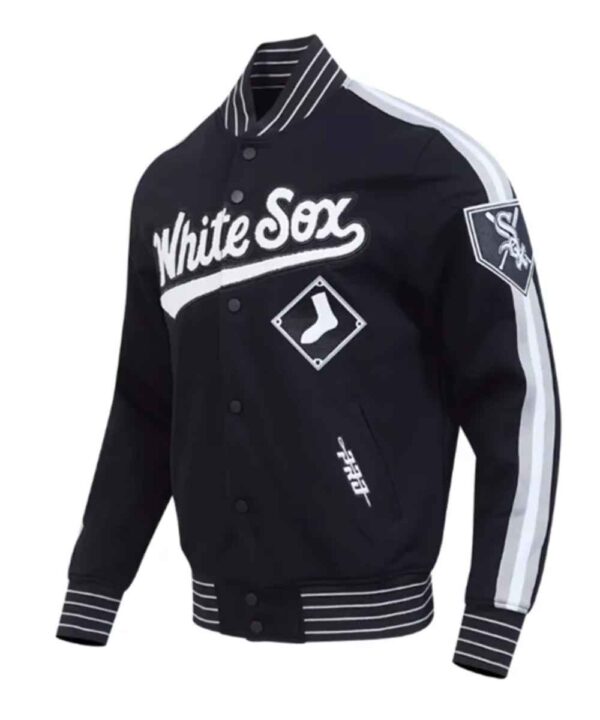 Chicago White Sox Current Logo Game Day GreenBlack Jacket - Forever Jackets
