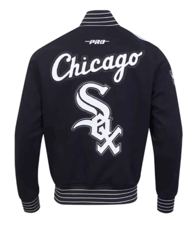 Chicago White Sox Current Logo Game Day GreenBlack Jacket - Forever Jackets