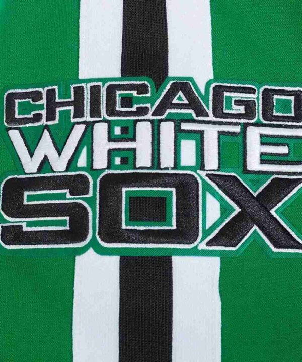 Chicago White Sox Current Logo Game Day GreenBlack Jacket - Forever Jackets