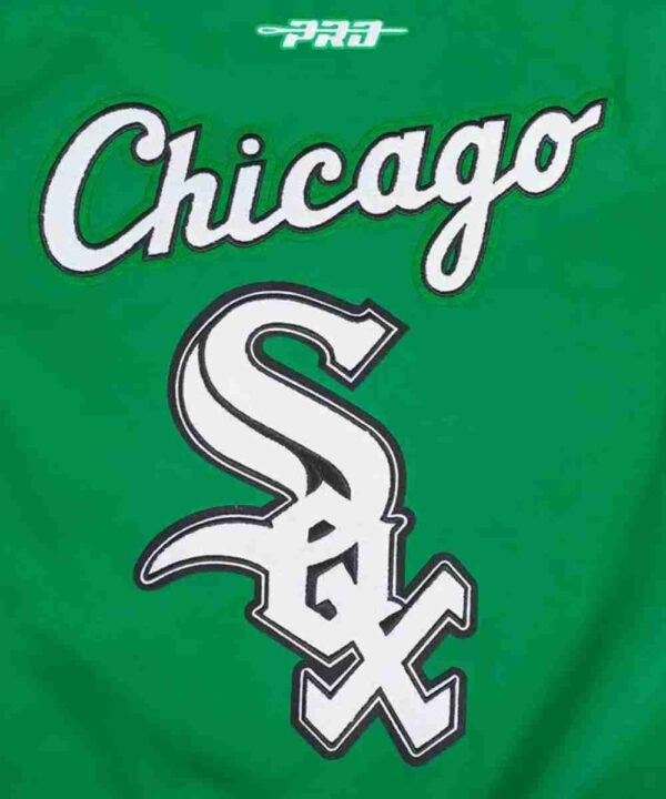 Chicago White Sox Current Logo Game Day GreenBlack Jacket - Forever Jackets