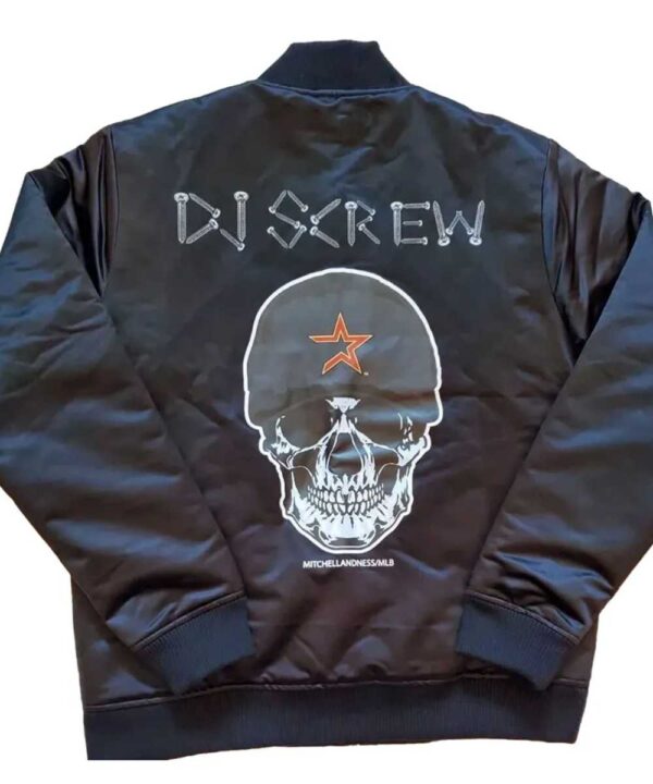 Houston Astros DJ Screw 2000’s Bomber Jacket - Forever Jackets