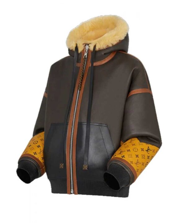 Mary J Blige Power Book Aviator Leather Jacket - Forever Jackets