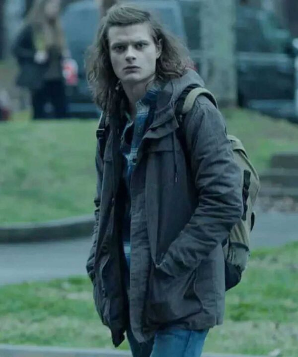 Ozark Charlie Tahan Cotton Grey Hooded Jacket - Forever Jackets