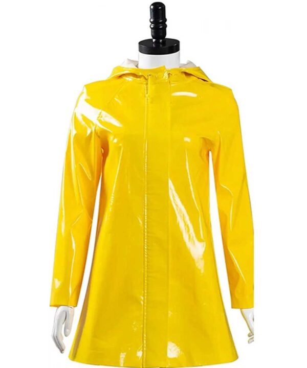 Coraline Jones Yellow Coat with Hood
