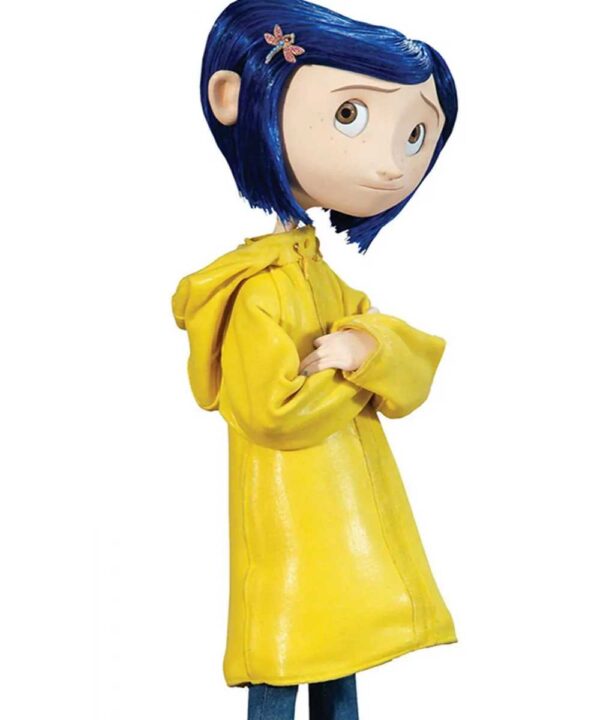 Coraline Jones Yellow Coat with Hood