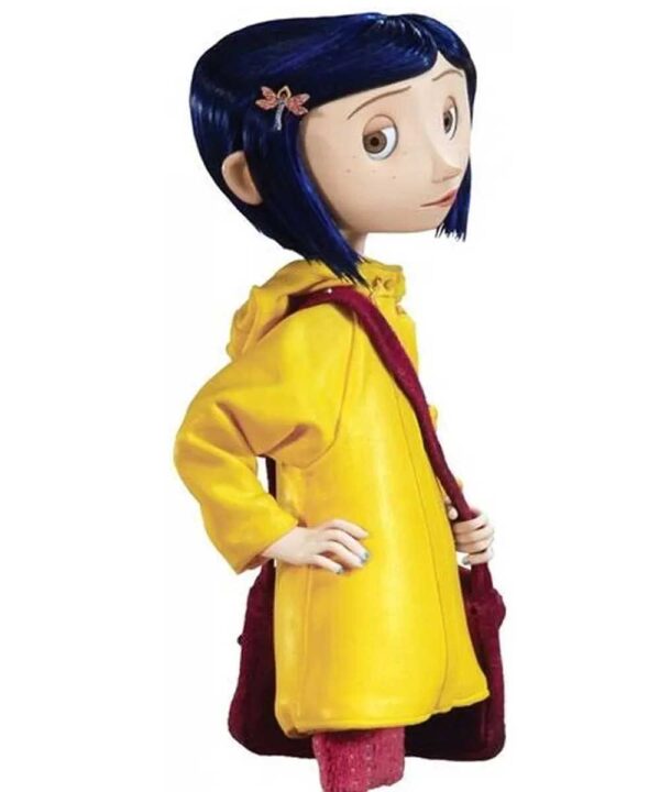 Coraline Jones Yellow Coat with Hood