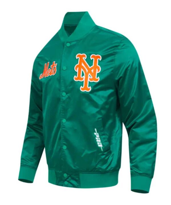 NY Mets Souvenir Satin Jacket