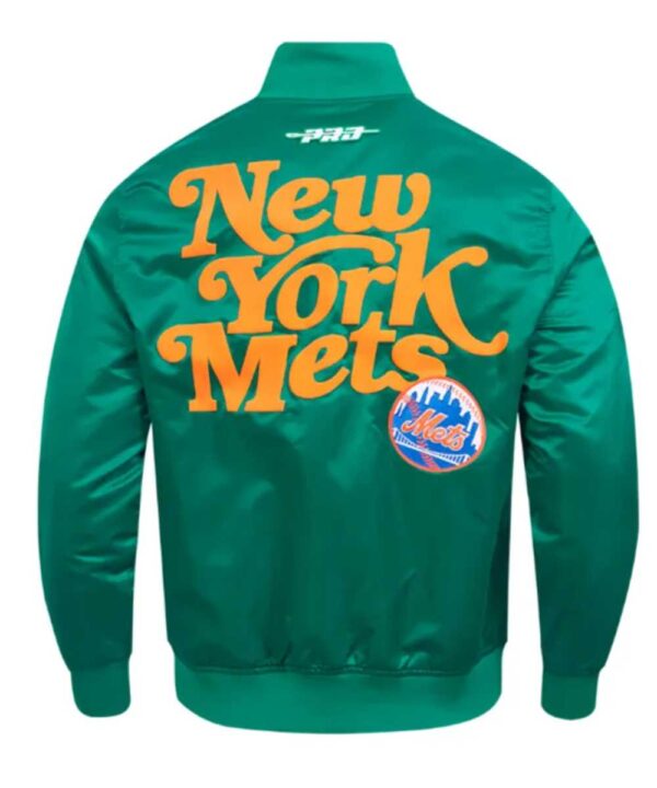 NY Mets Souvenir Satin Jacket