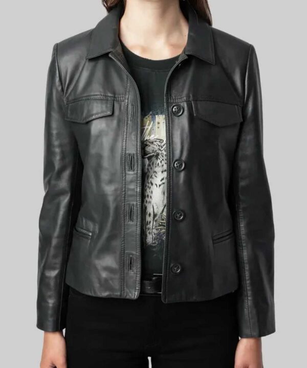 The Life List Alex Leather Jacket