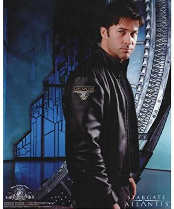 Atlantis Lt. Colonel John Sheppard Leather Jacket - Forever Jackets