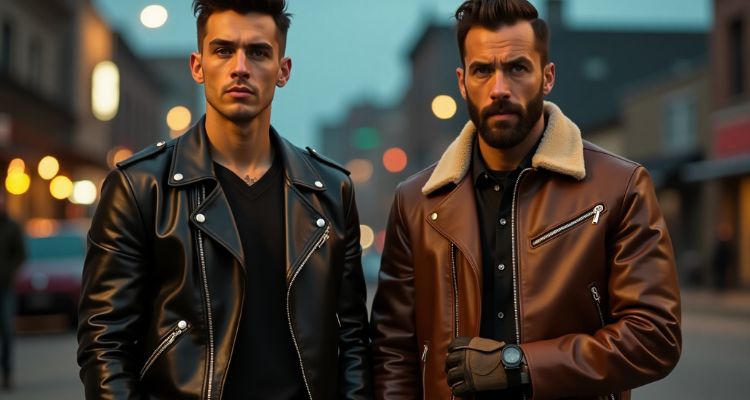 Biker Vs. Bomber: The Ultimate Leather Jacket Showdown For Men