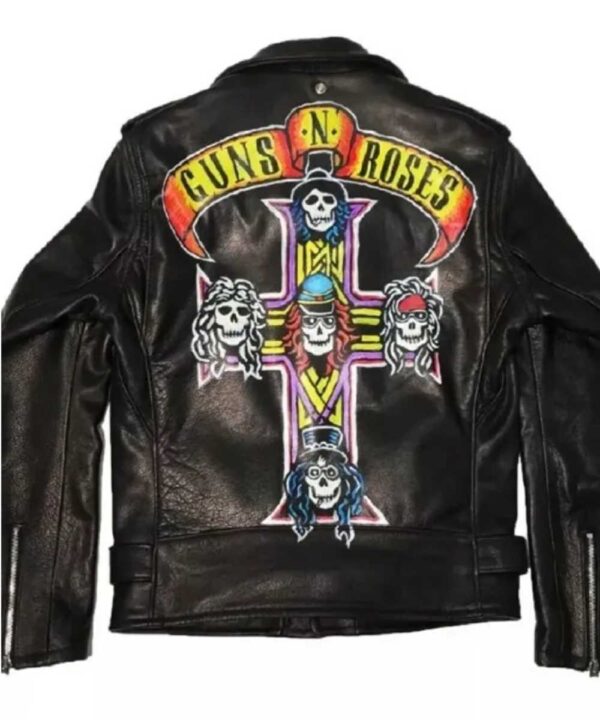 Carrie Underwood Guns N Roses Leather Jacket - Forever Jackets