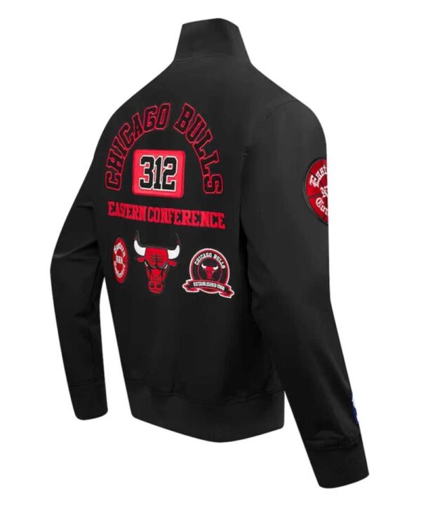 Chicago Bulls Area Code Black Jacket - Forever Jackets
