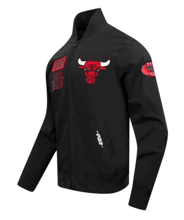 Chicago Bulls Area Code Black Jacket - Forever Jackets