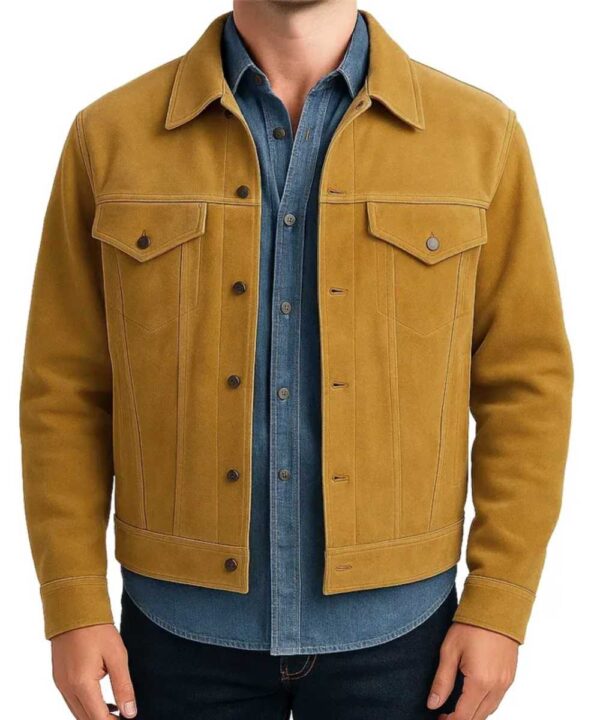 F1 The Movie Sonny Hayes Suede Jacket - Forever Jackets