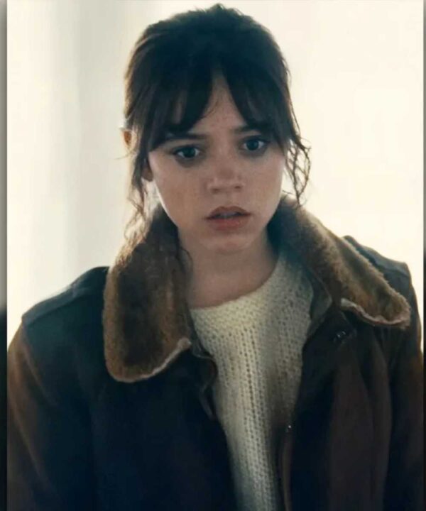Hurry Up Tomorrow Jenna Ortega Leather Jacket - Forever Jackets