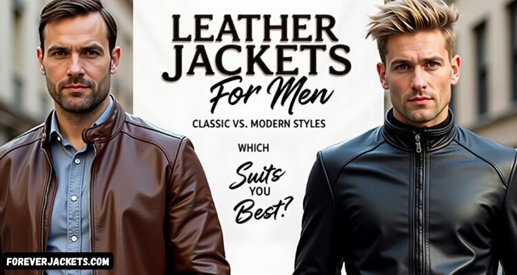 Leather Jackets For Men: Classic Vs. Modern Styles – Which Suits You Best?