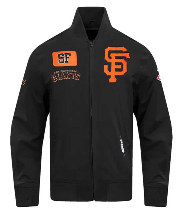 San Francisco Giants Area Code Black Jacket - Forever Jackets