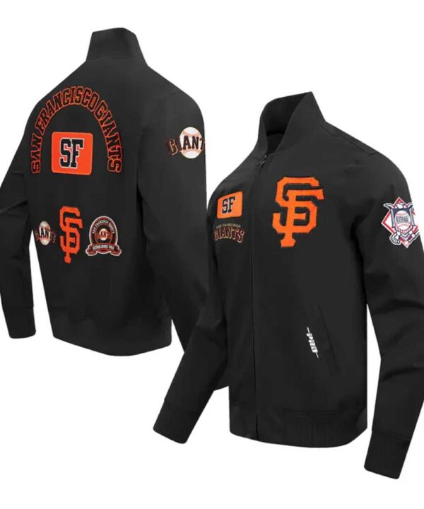 San Francisco Giants Area Code Black Jacket - Forever Jackets