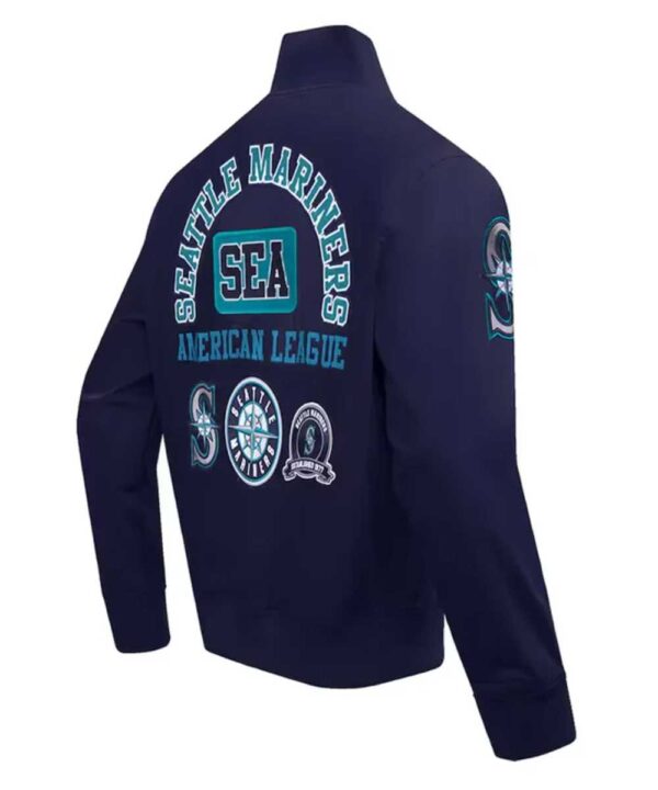 Seattle Mariners Area Code Navy Jacket - Forever Jackets