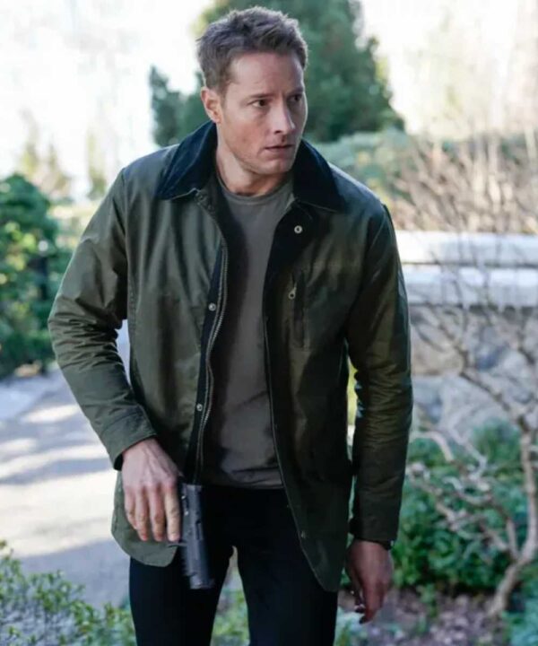 Tracker Season 2 Justin Hartley Green Jacket - Forever Jackets