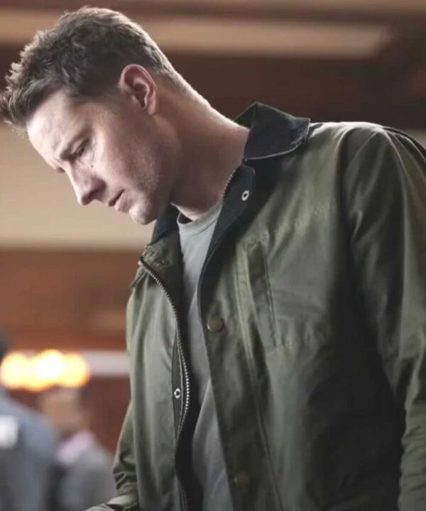 Tracker Season 2 Justin Hartley Green Jacket - Forever Jackets