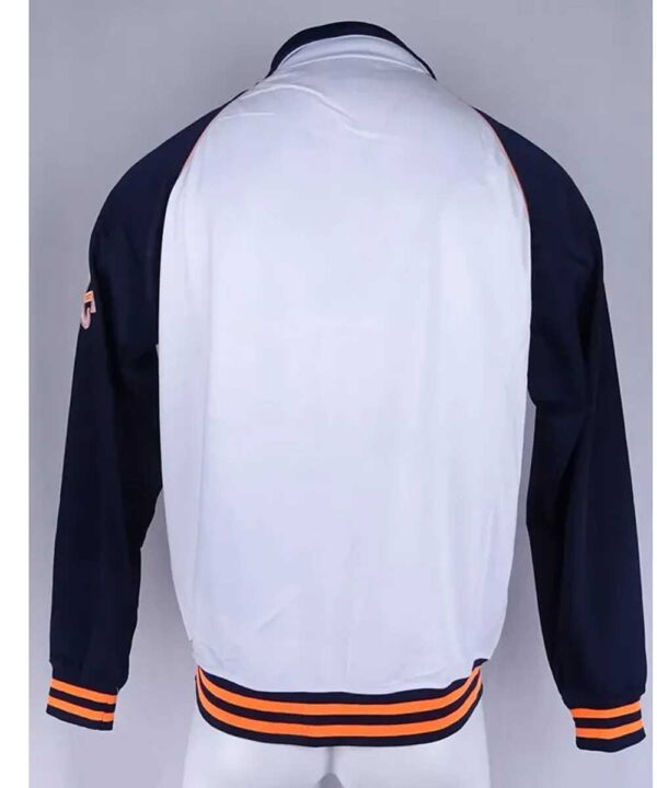 Atlanta Braves Black and White Track Jacket