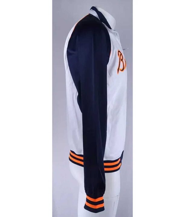 Atlanta Braves Black and White Track Jacket