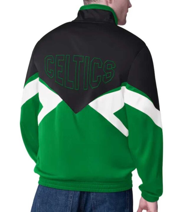 Boston Celtics Rush Applique Full-Zip Track Jacket