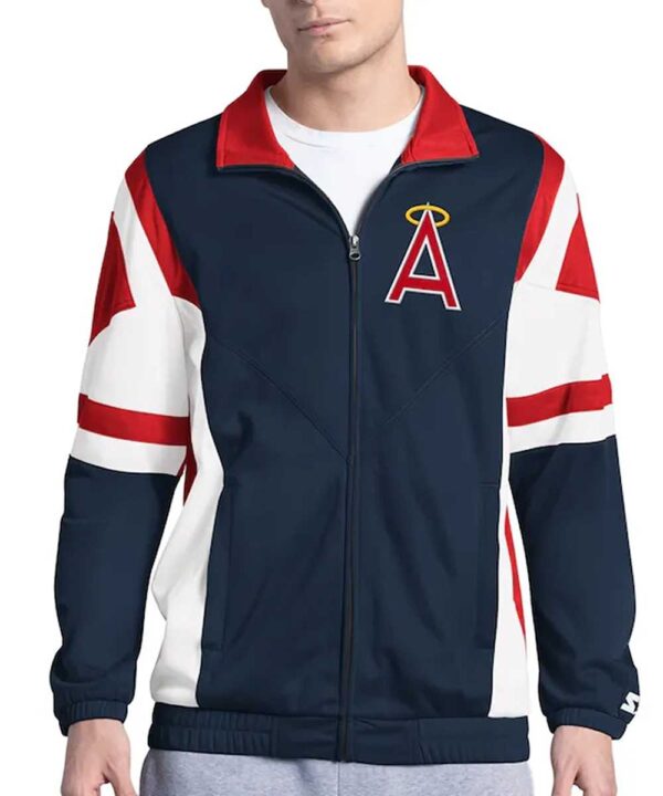 Contender Tricot California Angels Track Jacket